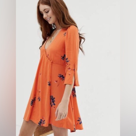 Free People Dresses & Skirts - Free People Time on my side wrap dress